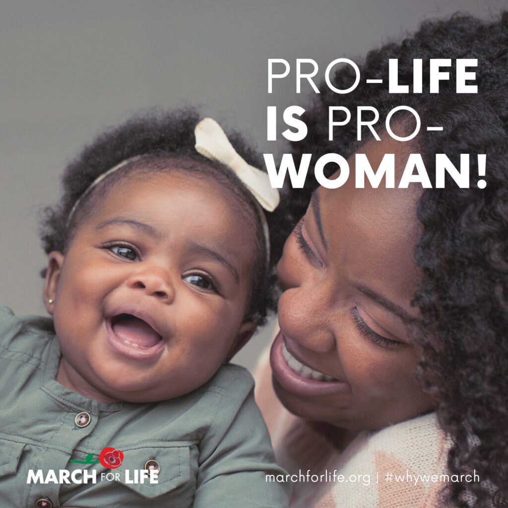Today is International Women's Day - will you help us share the message that pro-life IS pro-woman?
