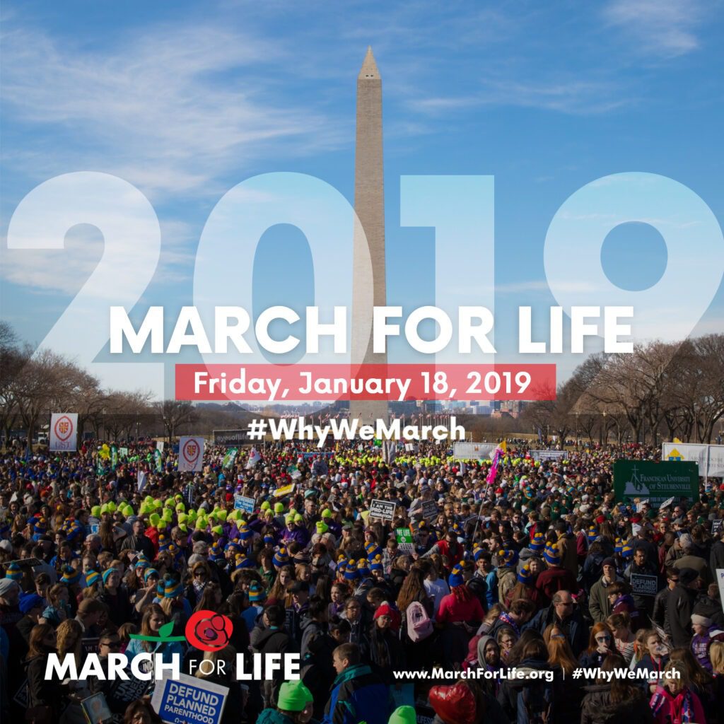 The March for Life inspires each of us to be pro-life agents for change in our families, our communities, and our nation.