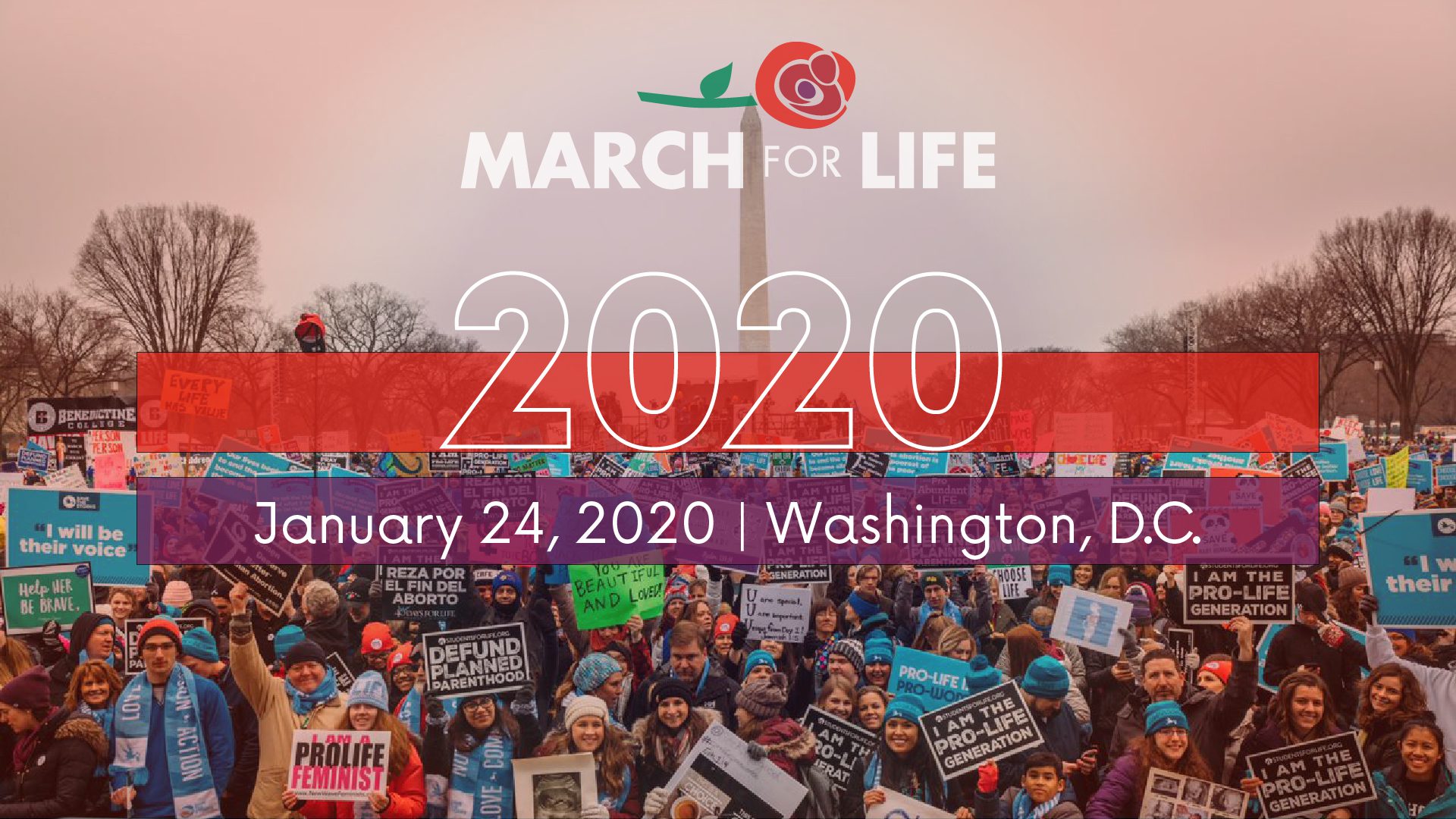 3 Months Until the 2020 March for Life! - March For Life1920 x 1080