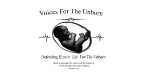 voices for the unborn black logo