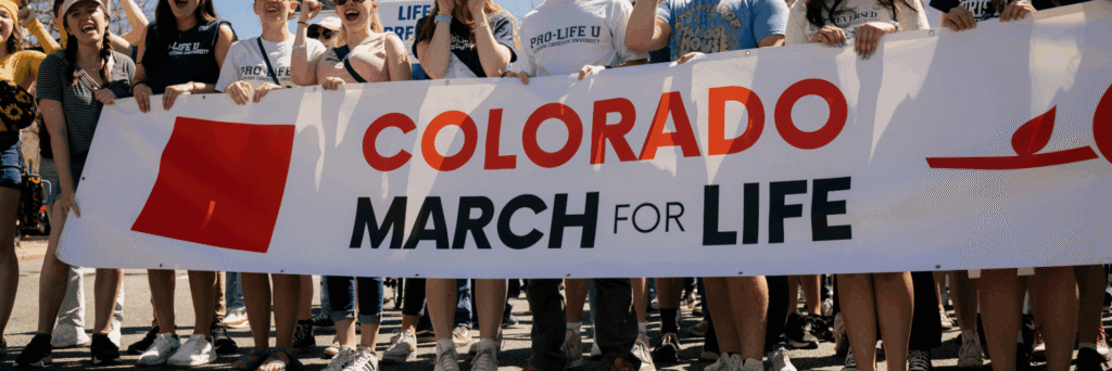 COLORADANS TO MARCH FOR LIFE ON APRIL 11 IN DENVER